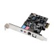 PCIe 7.1 Channel Sound Card