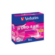 DVD-RAM 4,7 GB, 3X,  Jewelcase