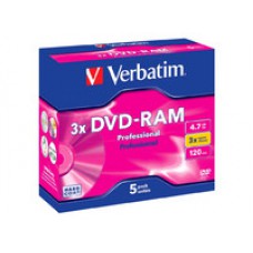 DVD-RAM 4,7 GB, 3X,  type 4