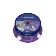 DVD+R  16X, 4.7GB Wide Print.