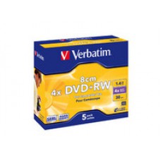 DVD+RW 8cm 4X 1.4GB Hard Coat.