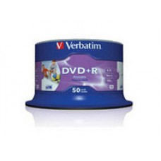 DVD+R  16X, 4.7GB Wide Print.
