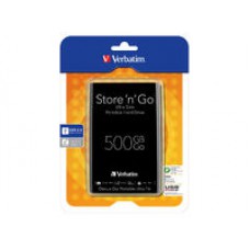 External HD 500 GB Black