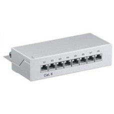 PATCH PANEL CAT6 8-PORT