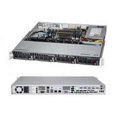 1U, 4x 3.5" Hot-swap drive