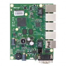 MikroTik RB450Gx4 - RouterBOARD 450Gx4 with Quad-Core 716 MHz CPU, 1 GB RAM, 5x LAN