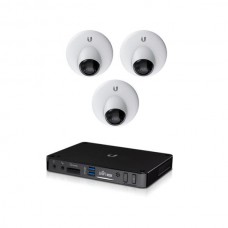 Ubiquiti Networks - UniFi Security Bundle, 3x UVC-G3-DOME, 1x UVC-NVR-2TB