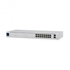 USW-16-POE - 16-Port 802.3at PoE Gigabit Switch with SFP