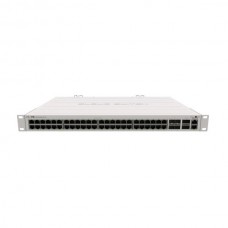 CRS354-48G-4S+2Q+RM - Cloud Router Switch with 48x Gigabit RJ45 LAN, 4x 10G SFP+, 2x 40G QSFP+