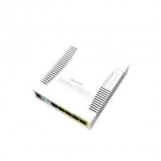 MikroTik RouterBOARD RB260GSP, 5-port Gigabit smart switch