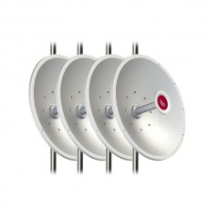 MikroTik MTAD-5G-30D3-PA-4, 5 GHz dish antenna, precision alignment mount, 4-pack