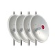 MikroTik MTAD-5G-30D3-PA-4, 5 GHz dish antenna, precision alignment mount, 4-pack