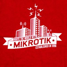 MikroTik T-Shirt, Motif: Original, Size: M