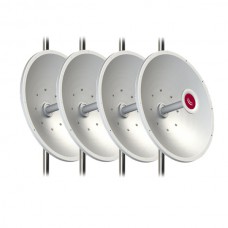 MikroTik MTAD-5G-30D3 dish antenna, standard pole mount, 4-pack