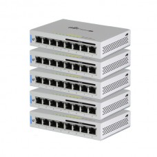 Ubiquiti US-8-60W-5 - Fully Managed Gigabit Switch, 5-pack