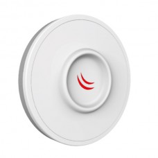 MikroTik Disc Lite 5 with 21 dBi 5 GHz antenna, dual-chain wireless
