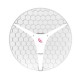 MikroTik LHG XL 5HP - RBLHG-5HPnD-XL with 27 dBi 5 GHz antenna, dual-chain wireless