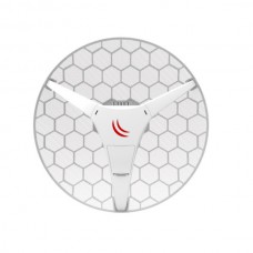 MikroTik LHG 5 ac - RBLHGG-5acD with 24.5 dBi 5 GHz antenna, dual-chain 802.11ac wireless