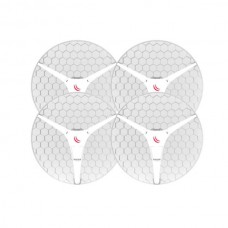 MikroTik LHG XL 5HP 4Pack - RBLHG-5HPnD-XL with 27 dBi 5 GHz Antenna, Dual-Chain Wireless