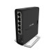MikroTik hAP ac2 - RBD52G-5HacD2HnD-TC with 716 MHz CPU, 128 MB RAM, 5x Gbit LAN